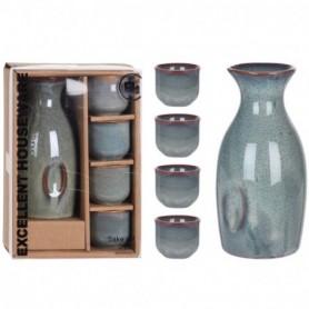 Comprar Sake Loza 5 Piezas Juego Excellent 257079 al Mejor Precio