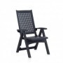 Comprar Sillon Posiciones Resina Metal Antracita Shaf 206687 al Mejor Precio