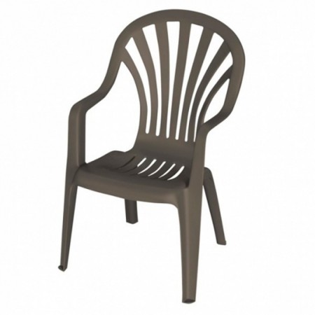 Comprar Sillon Resina Alto Wengue 8102W Garden Life 206597 al Mejor Precio