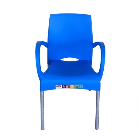Comprar Sillon Resina Aluminio Ourika Azul Atlas 207601 al Mejor Precio