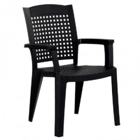 Comprar Sillon Resina Metal Antracita Shaf 206685 al Mejor Precio