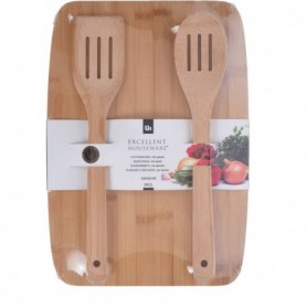 Comprar Tabla + 2 Paletas Cocina Bambu Excellent 024070 al Mejor Precio