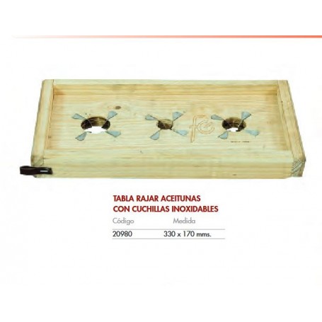 Comprar Tabla Rajar 3 Cuchillas Inoxidables Florescortes 024093 al Mejor Precio