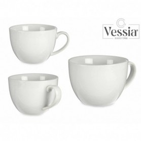 Comprar Taza Jumbo Porcelana Blanca 550 Ml Vessia 257100 al Mejor Precio