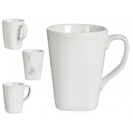 Comprar Taza Mug Porcelana Blanca 450 Ml Importacion 257080 al Mejor Precio