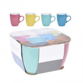 Comprar Tazas Mug Colores 340Ml 4 Piezas Lote 4 Excellent 257088 al Mejor Precio