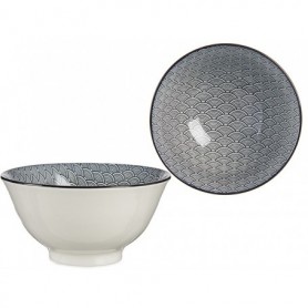 Comprar Tazon Bowl Onda Negro 16 Cm Arteregal 257099 al Mejor Precio