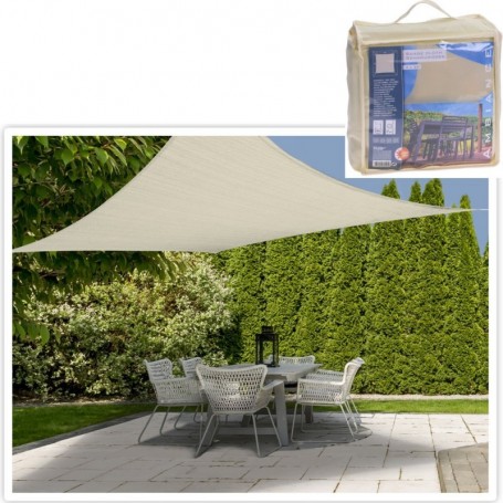 Comprar Tela Sombra 3X3 M Crema Ambiance 202148 al Mejor Precio