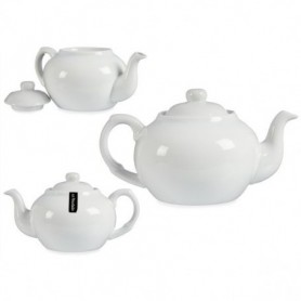Comprar Tetera Porcelana Blanca 1,1 Litros Vessia 257098 al Mejor Precio