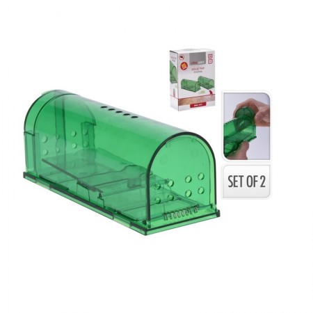 Comprar Trampas Raton 17X6X6,5 Cm Estuche 2 Progarden 121007 al Mejor Precio