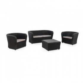 Comprar Tresillo Nova Confort Grafito Conjunto Shaf 206680 al Mejor Precio