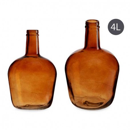 Comprar Damajuana Vidrio Ambar 4 Litros  Giftdecor 20508 al Mejor Precio