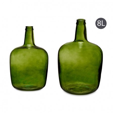 Comprar Damajuana Vidrio Verde 8 Litros  Giftdecor 20503 al Mejor Precio