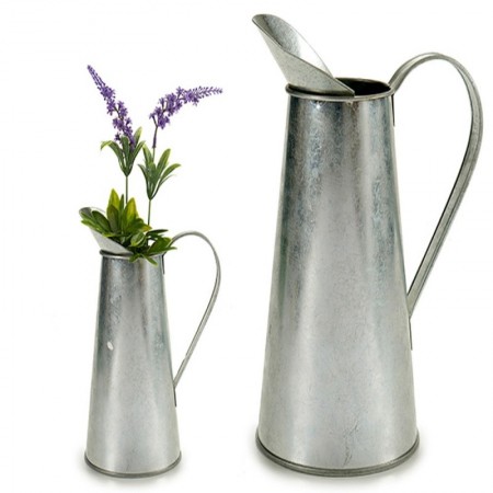 Comprar Jarra Lechera Zinc 11,3X17X21,5 Cm  Ibergarden 144271 al Mejor Precio
