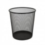 Comprar Papelera Metal Negra 26,5X28 Cm  Importacion 31188 al Mejor Precio