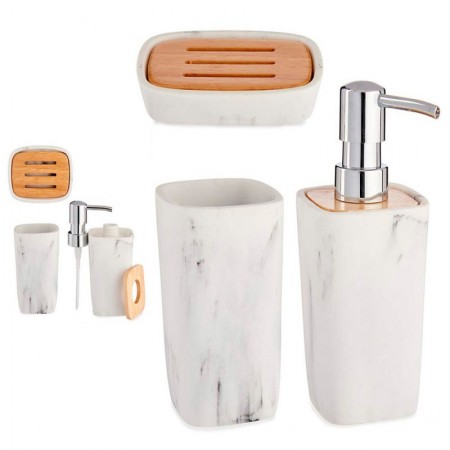 Comprar Accesorios Baño Plastico Bambu 3 Piezas 11825 Juego Berilo 173126 al Mejor Precio