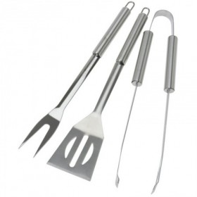 Comprar Accesorios Barbacoa 3 Piezas Acero Inoxidable  Bbq 50107 al Mejor Precio