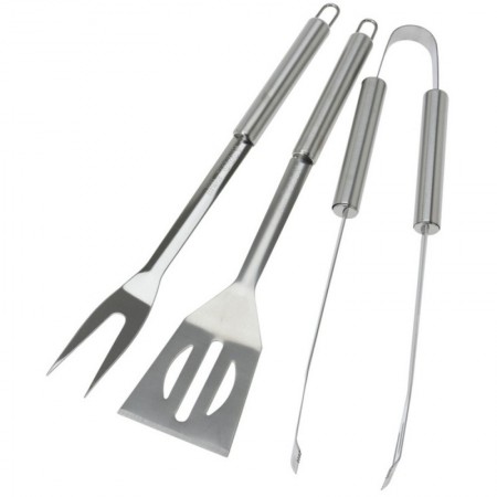 Comprar Accesorios Barbacoa 3 Piezas Acero Inoxidable  Bbq 50107 al Mejor Precio