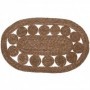 Comprar Alfombra Tapete Oval Vegetal 80X50 Cm  Hs 22082 al Mejor Precio