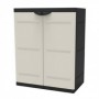 Comprar Armario Bajo 70X44X88 Cm 9205 Negro  Plastiken 245020 al Mejor Precio