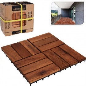 Comprar Baldosas Madera 30X30 Cm 9 Piezas Lote 9 Progarden 17000 al Mejor Precio