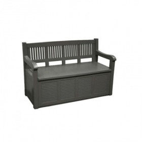 Comprar Banco Baul 130X60X85 Cm Gris  Progarden 31062 al Mejor Precio