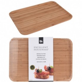 Comprar Bandeja Bambu 33X23X1,7 Cm  Excellent 24073 al Mejor Precio