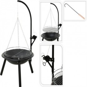 Comprar Barbacoa + Parrilla Polea 55X100 Cm  Importacion 208071 al Mejor Precio