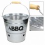 Comprar Barbacoa Cubo Zinc 26,5X25 Cm  Bbq 50129 al Mejor Precio