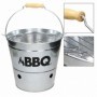 Comprar Barbacoa Cubo Zinc 26,5X25 Cm  Bbq 50129 al Mejor Precio