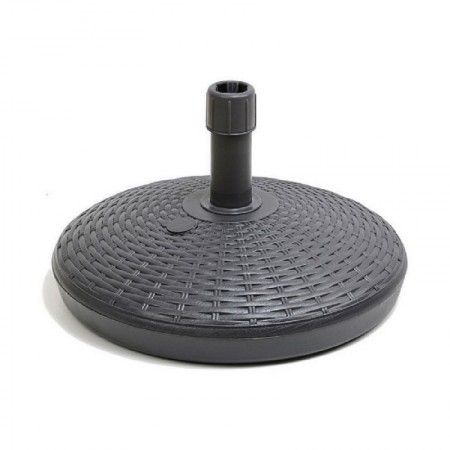 Comprar Base Parasol Rattan Antracita 44X15Cm 20 L  Progarden 202112 al Mejor Precio