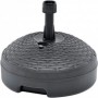 Comprar Base Parasol Rattan Antracita 58X16Cm 30L  Progarden 202116 al Mejor Precio