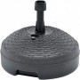 Comprar Base Parasol Rattan Antracita 58X16Cm 30L  Progarden 202116 al Mejor Precio