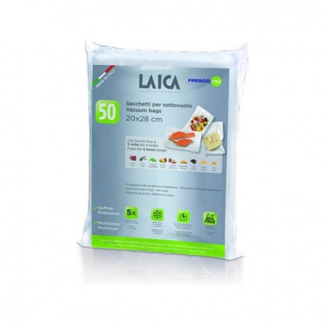Comprar Bolsas Envasar Vacio 20X28 Cm Vt3504 Caja 50 Laica 47201 al Mejor Precio