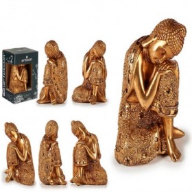 Comprar Buda Sentado Dorado 16,5 Cm Surtido  Giftdecor 144294 al Mejor Precio
