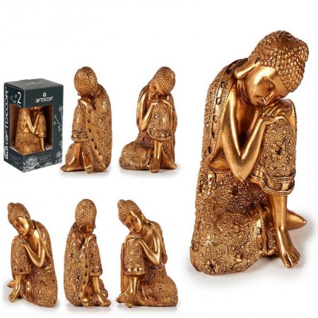Comprar Buda Sentado Dorado 16,5 Cm Surtido  Giftdecor 144294 al Mejor Precio