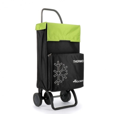 Comprar Carro para la Compra Termo Fresh Mf4 Negro/Lima  Rolser 84525 al Mejor Precio
