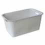 Comprar Cesta Giulietta 59X38X29 Cm Blanca  Progarden 20142 al Mejor Precio