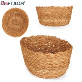 Comprar Cesto Vegetal Ovalado 26 Cm  Giftdecor 224047 al Mejor Precio