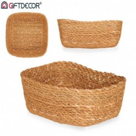 Comprar Cesto Vegetal Rectangular 26 Cm  Giftdecor 224048 al Mejor Precio