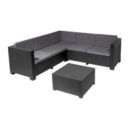 Comprar Corner Resina Oasis Grafito Conjunto Shaf 206678 al Mejor Precio