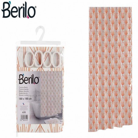 Comprar Cortina Baño Art Nouveau 180X180 Cm  Berilo 173133 al Mejor Precio