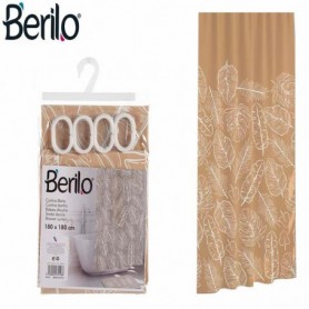 Comprar Cortina Baño Tropical 180X180 Cm  Berilo 173051 al Mejor Precio