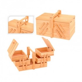 Comprar Costurero Madera Pino 30X15X15 Cm  Excellent 24005 al Mejor Precio