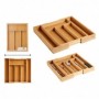 Comprar Cubertero Extensible Bambu 38X29 Cm  Kinvara 24040 al Mejor Precio