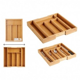 Comprar Cubertero Extensible Bambu 38X29 Cm  Kinvara 24040 al Mejor Precio