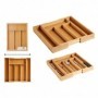 Comprar Cubertero Extensible Bambu 38X29 Cm  Kinvara 24040 al Mejor Precio