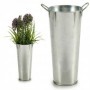 Comprar Cubo Alto Con Asas Zinc 15X20X23,5 Cm  Ibergarden 144270 al Mejor Precio
