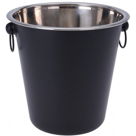 Comprar Cubo Champan Negro Inoxidable 20 Cm  Excellent 172147 al Mejor Precio