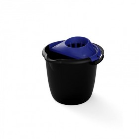 Comprar Cubo Escurridor 14 L Negro/Azul 6214L  Plastiken 245033 al Mejor Precio